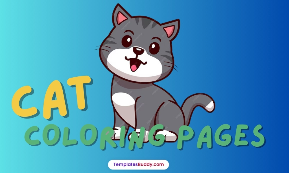 10 Cat Coloring Pages: Adorable Free Designs for Kids and Fans