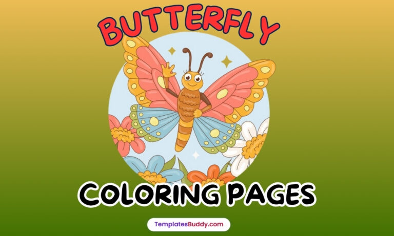 12 Download Butterfly Coloring Pages to Spark Creativity and Fun