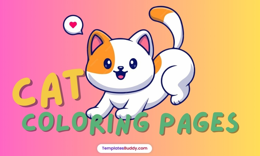 15 Cat Coloring Pages: Adorable Designs for Kids and Cat Lovers