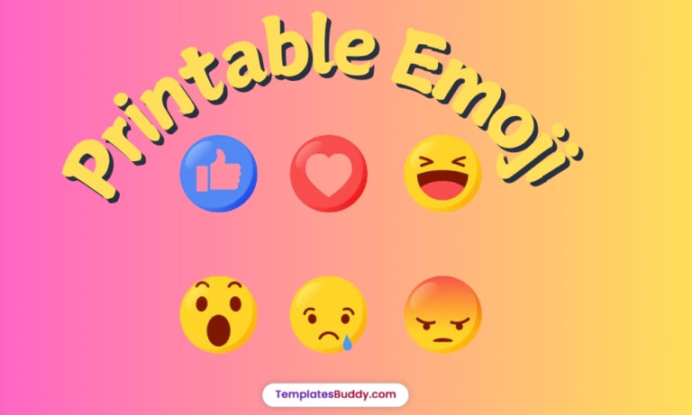 20 Printable Emojis: Creative and Fun Activities for All Ages