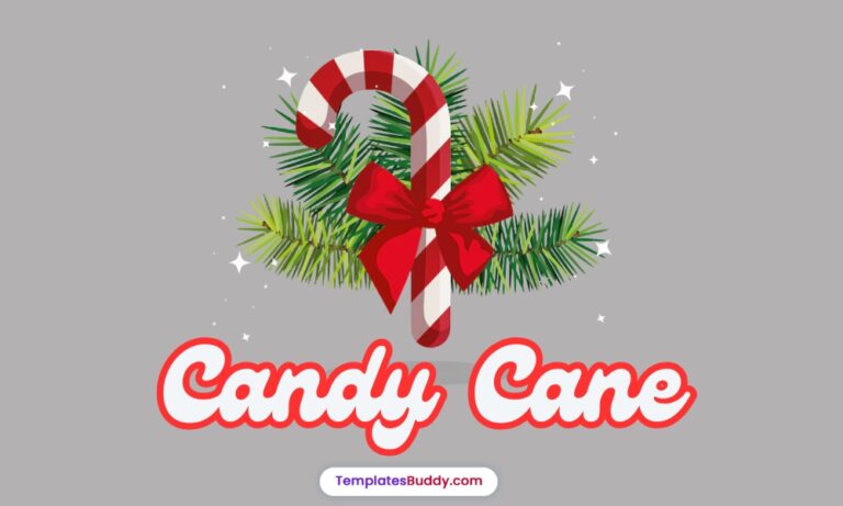 10 Candy Cane Templates – Free Printables for Holiday Crafts