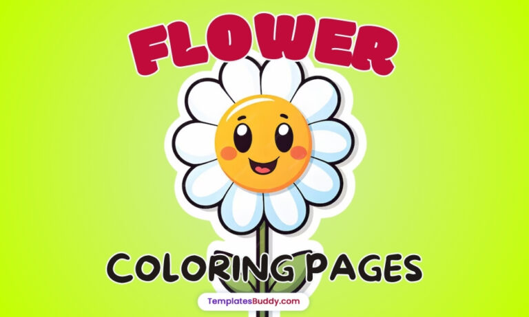 10 Flower Coloring Pages: Beautiful Designs for Creativity and Fun