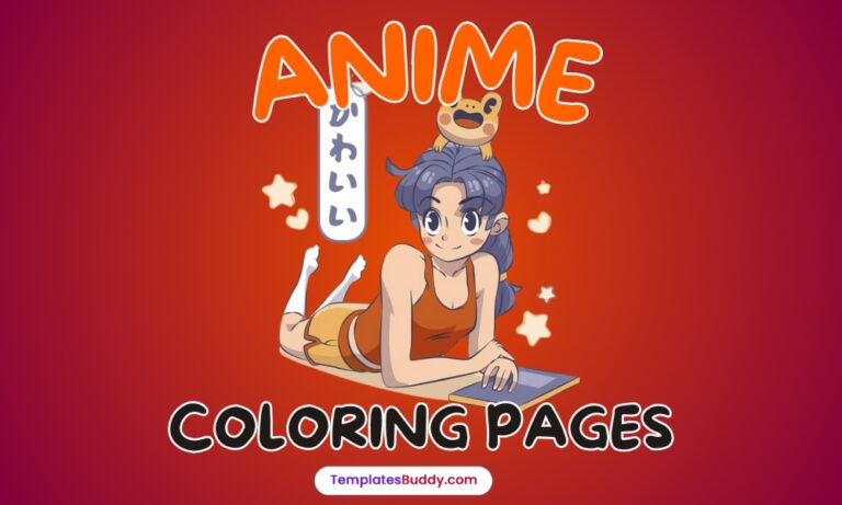 Download 10 Anime Coloring Pages – Unique and Fun Art Printable