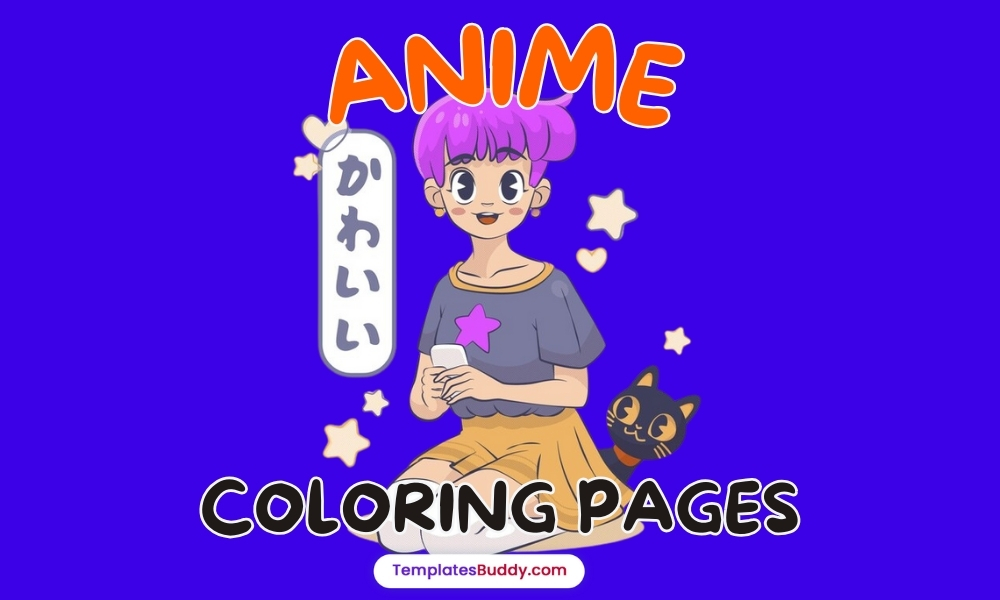 12 Anime Coloring Pages: Bring Your Favorite Characters to Life